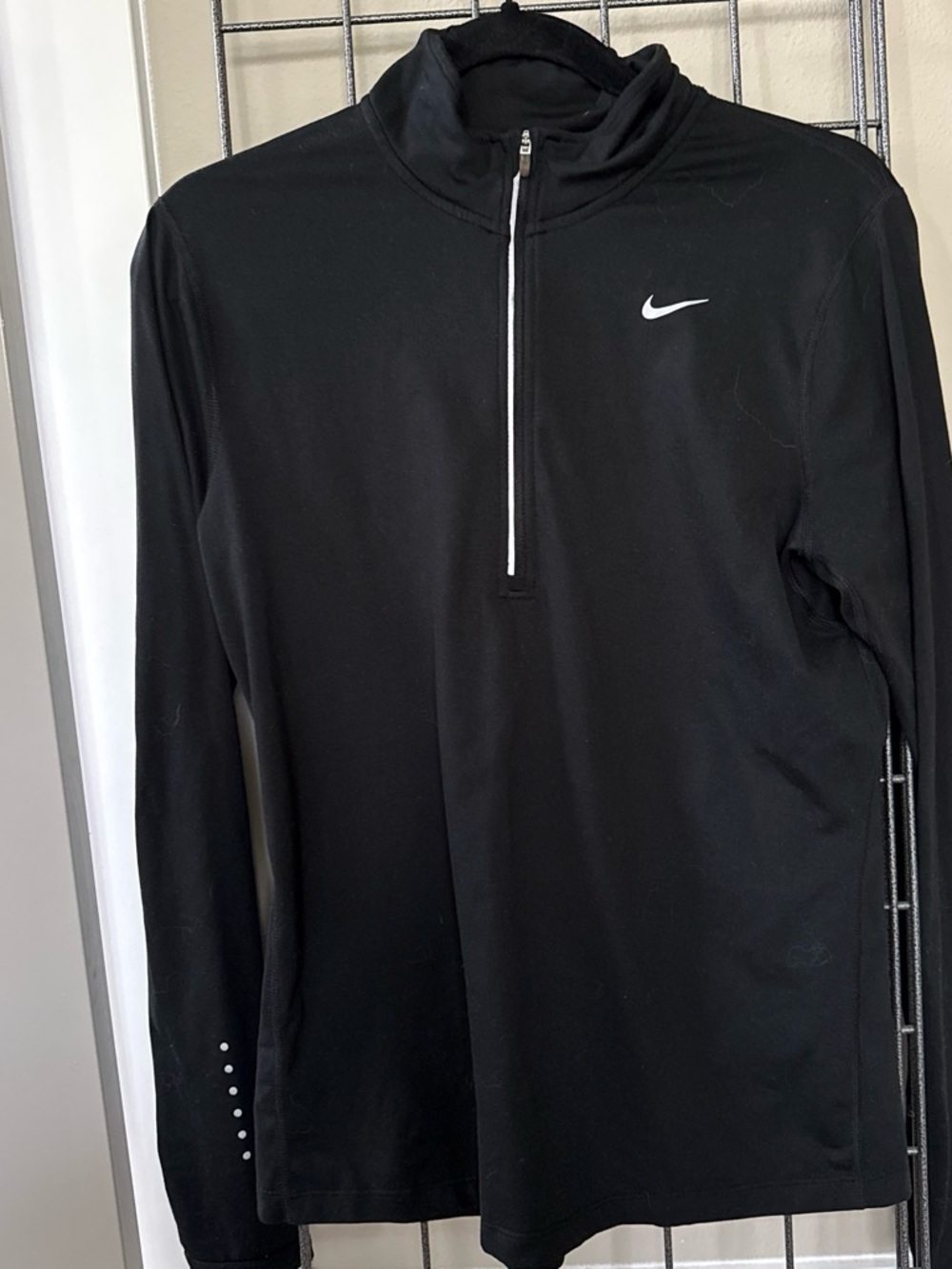 Nike women’s Black Dri-FIT Half-Zip Training Top